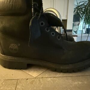 Timberland Men's Dark Leather Boots
